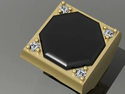 Custom jewelry piece by Creative Gold (design 15)