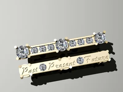 Custom jewelry piece by Creative Gold (design 22)