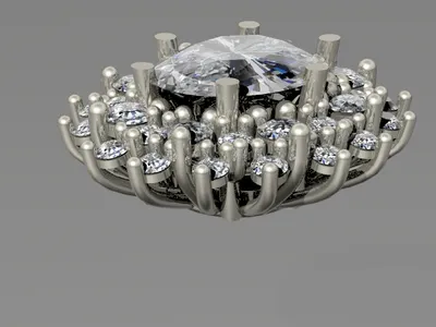 Custom jewelry piece by Creative Gold (design 25)