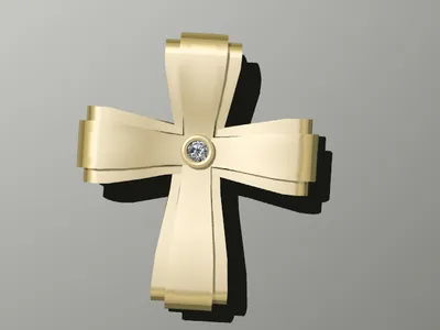 Religious custom jewelry piece by Creative Gold (design 2)