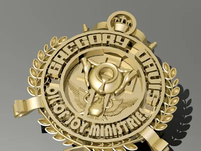 Religious custom jewelry piece by Creative Gold (design 3)