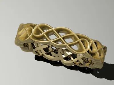 Custom handcrafted ring by Creative Gold (design 45)