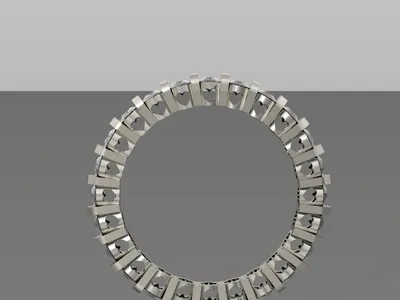 Custom handcrafted ring by Creative Gold (design 52)