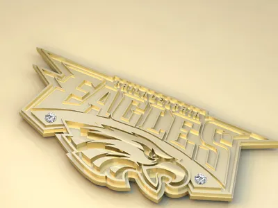 Sports-themed custom jewelry by Creative Gold (design 2)
